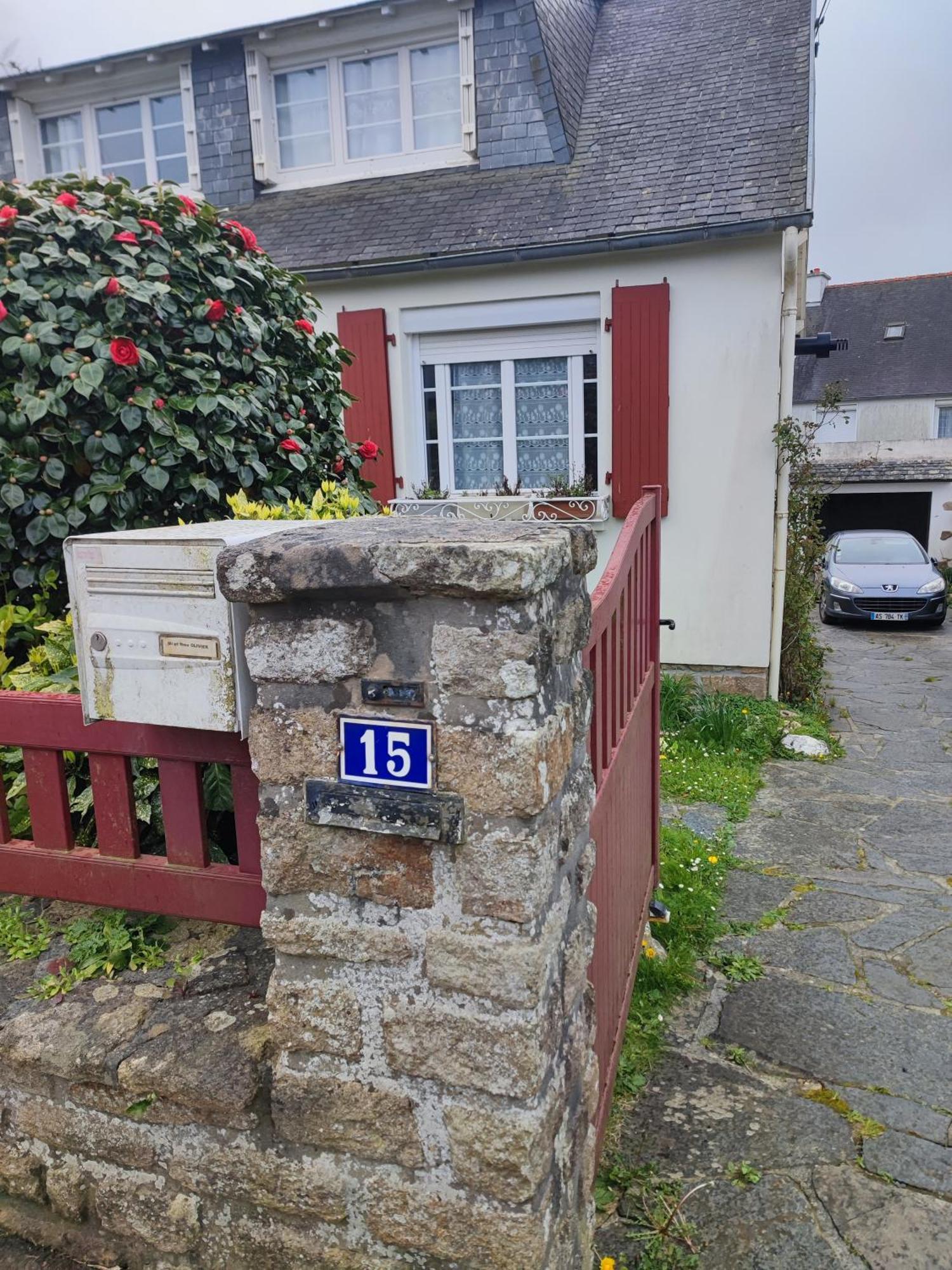 Chambre Double- Sdb Et Wc Prive Morlaix Esterno foto